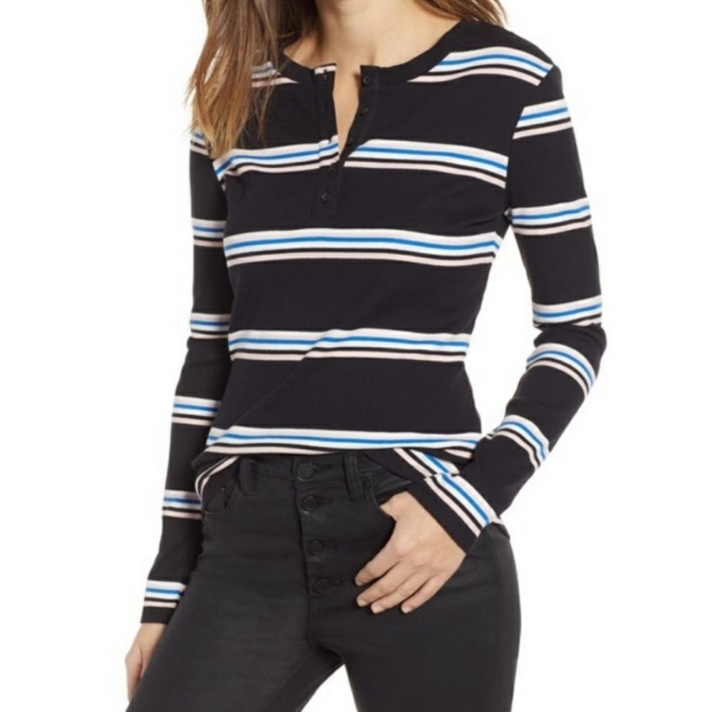 BP Longsleeve Henley Top [NWT]